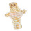 1Stk Orange Hundewindel, Leakproof, Komfortabel, Waschbar, Polyester 10