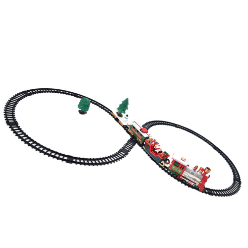 3Sets Kersttrein Speelgoed Plastic Creatief Educatief Diverse Kleuren