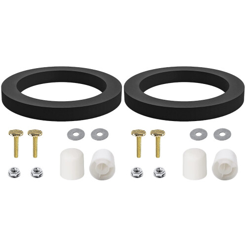 2Sets Ersatzteilset Rv Toilettendichtung Gummiablassventil Kit 1