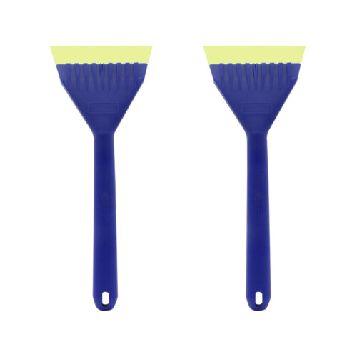 2Stk Schneeräumer & Eiskratzer Auto Blau ABS Mit 1