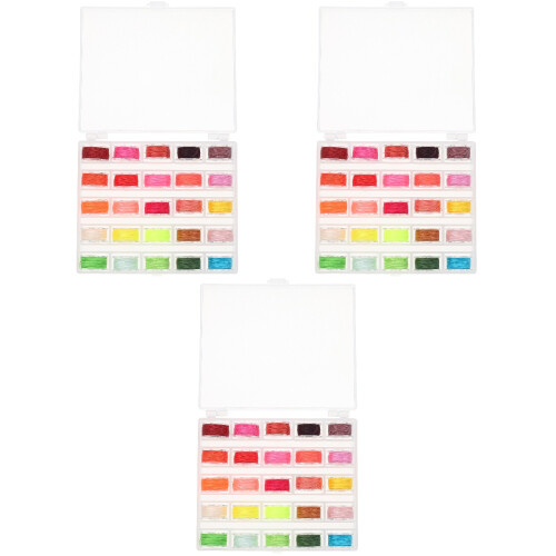 3Sets Flexible Nähbobbinfäden Mit Box Für Hobby- Und Profi-Näher 2