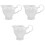 3Pièces À Lait Céramique Anse Pour Café Crème 5