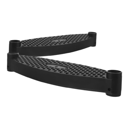10Pcs Black Plastic Ladder Pads for Trampoline Ladder Steps 2