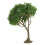 5Pcs Plastic Mini Trees Green for Dollhouse Model Railroad Scenery 1