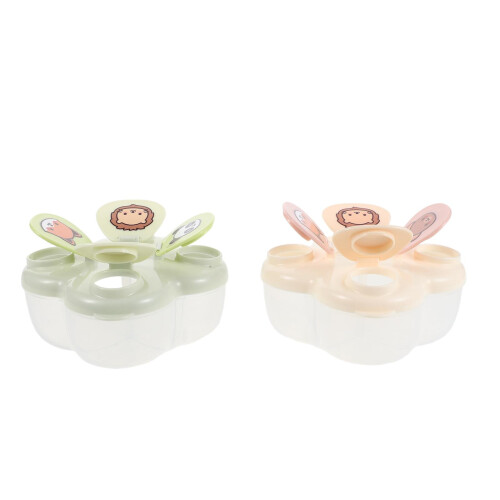 8Pièces Bébé Portable Multi Compartiments PP 2