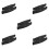 10Pcs Black Plastic Ladder Pads for Trampoline Ladder Steps 6
