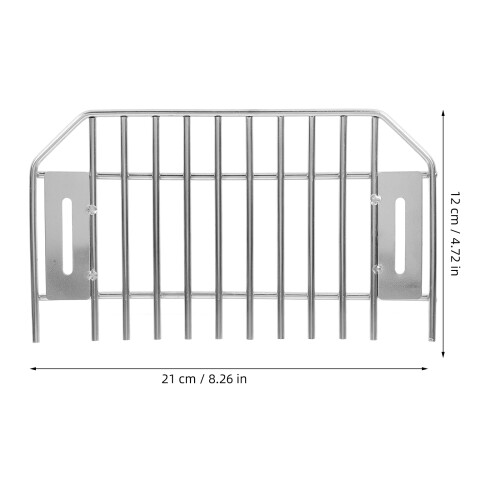 Protège-Gouttière En Inox Argenté Pour Usage Durable 1