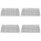 4Pièces Grilles Rv ABS Multi Avec Mousse Filtrante Pour Climatisation 6