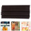 1500Pcs Coffee-Colored Two Hole Stir Sticks for Hot Beverage Stirring 9
