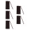 1500Pcs Coffee-Colored Two Hole Stir Sticks for Hot Beverage Stirring 5