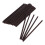 1500Pcs Coffee-Colored Two Hole Stir Sticks for Hot Beverage Stirring 2