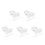5Ensembles Bols Silicone Blancs Pour Masques DIY Et Accessoires Beauté 6