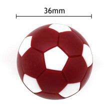 48Pièces De Football Mini Tabletop Couleurs Durables