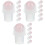 18Pièces Rouleaux Pour Flacon D'huile En Jade Rose Compact 4