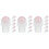 18Pièces Rouleaux Pour Flacon D'huile En Jade Rose Compact 5