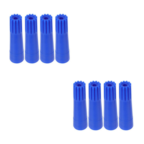 8Pièces Fixations Bleues Threadées Pour Manche Balai Multi-Usages 2