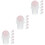 18Pièces Rouleaux Pour Flacon D'huile En Jade Rose Compact 6
