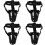 4Pièces Muselière Grande Endurance Tpr Usage Protecteur 7