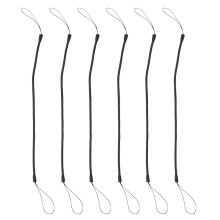 6Pièces Cordon Élastique Retractable Noir Pour Stylo Tactile Sécurisé