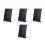 4Pièces Ardoise Noir En Bois De Hêtre, Support Stable De Table 8