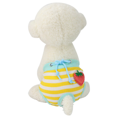 3Pièces Culottes De Pour Animaux Rose Respirantes 2