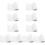 10Pcs Durable PVC Skirting Board Flexible Self Adhesive Wall Trim 11