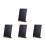 4Pièces Ardoise Noir En Bois De Hêtre, Support Stable De Table 7