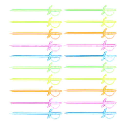 500Pièces Piques Colorés En Pour Décor De Gâteaux
