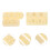 6Pcs Educational Resin Filling Practice Model 11