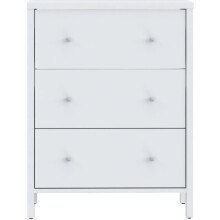 Móvel sob pia - Branco - 3 gavetas - L64 x P40 x H83 cm - IPSARION
