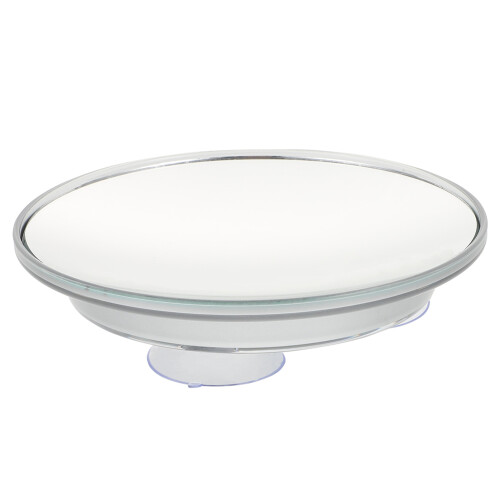 5Pcs Small Silver Suction Magnifying Mirrors 30X for Bathroom Use