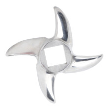 Coltello di ricambio curvo per smerigliatrice, con bordo rialzato e temprato, affilatura di lunga durata, compatibile con le migliori marche, in