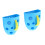 2Pcs Blue Bath Accessory Organizer with Suction Cups for Toy Storage 7