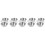 10Pcs Reusable Silver Camping Food Containers Multi-Use Water Bowls 10