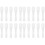 200Pcs White Face Mask Scoops Lightweight Cosmetic Makeup Spatulas 2