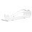 2Pcs Transparent Acrylic Tattoos Machine Holder Display Rack for Salon 1