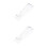 2Pcs Transparent Acrylic Tattoos Machine Holder Display Rack for Salon 4