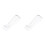 2Pcs Transparent Acrylic Tattoos Machine Holder Display Rack for Salon 9