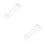 2Pcs Transparent Acrylic Tattoos Machine Holder Display Rack for Salon 7