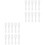 200Pcs White Face Mask Scoops Lightweight Cosmetic Makeup Spatulas 3