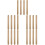 20Pièces Bâtons De Rythme Bois Clair Percussion Jouets Enfants 6