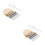 2Sets Assorted Color Wooden Knitting Machine DIY Educational Toy 5