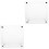 2Pcs Transparent Acrylic Dvd Stand Rack for Home Cd Display Storage 5