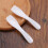 200Pcs White Face Mask Scoops Lightweight Cosmetic Makeup Spatulas 11