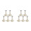 10Pcs Camera Mount Brackets Rotatable for Home 4