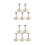 10Pcs Camera Mount Brackets Rotatable for Home 9