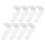 16Pairs Acrylic Baseball Bat Display Holder Durable Wall Mounted Rack 1