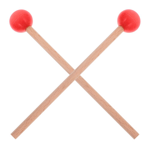 4Pairs Universal Drum Mallets Ergonomic Handle Music Sticks 1