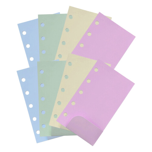 5Pcs Versatile Portable Scrapbook Inserts Binder Pockets for Daily Use