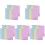 5Pcs Versatile Portable Scrapbook Inserts Binder Pockets for Daily Use 3
